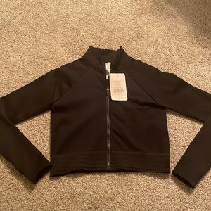 Fabletics cropped workout jacket